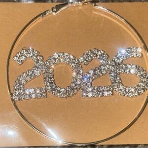 Sparkling 2026 Ornament